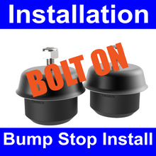 Load image into Gallery viewer, CP 05+ Tacoma Bolt On Front Bump Stop Installation