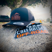 Load image into Gallery viewer, Cali Raised Offroad Leather Logo SnapBack Hat