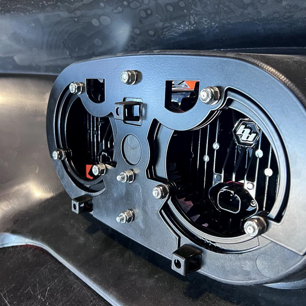 Cali Raised Moto 98-13 Road Glide Baja Designs LP6 Lighting Combo Kit