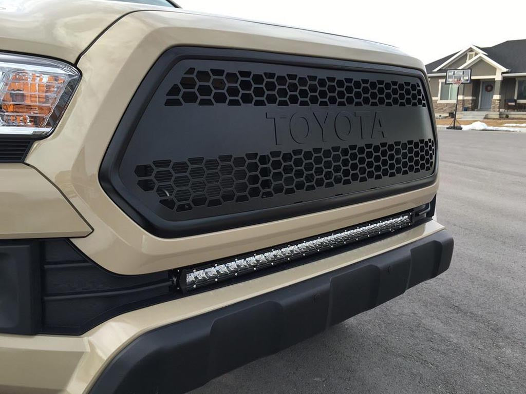 2016-Present TOYOTA TACOMA 32" LOWER BUMPER FLUSH SLIM LIGHT BAR KIT - Cali Raised Offroad