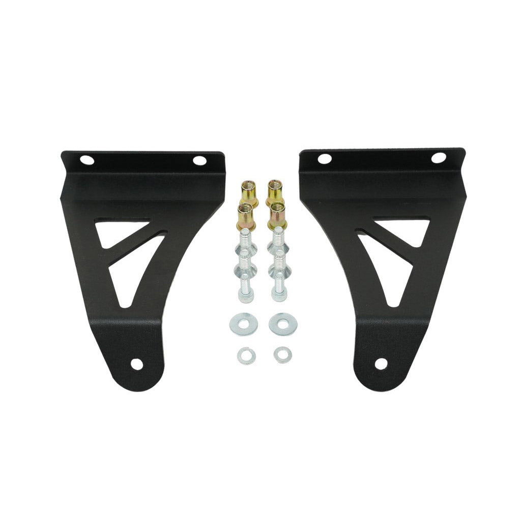 07-21 Toyota Tundra 52" Curved LED Light Bar Roof Mounting Brackets - Cali Raised Offroad