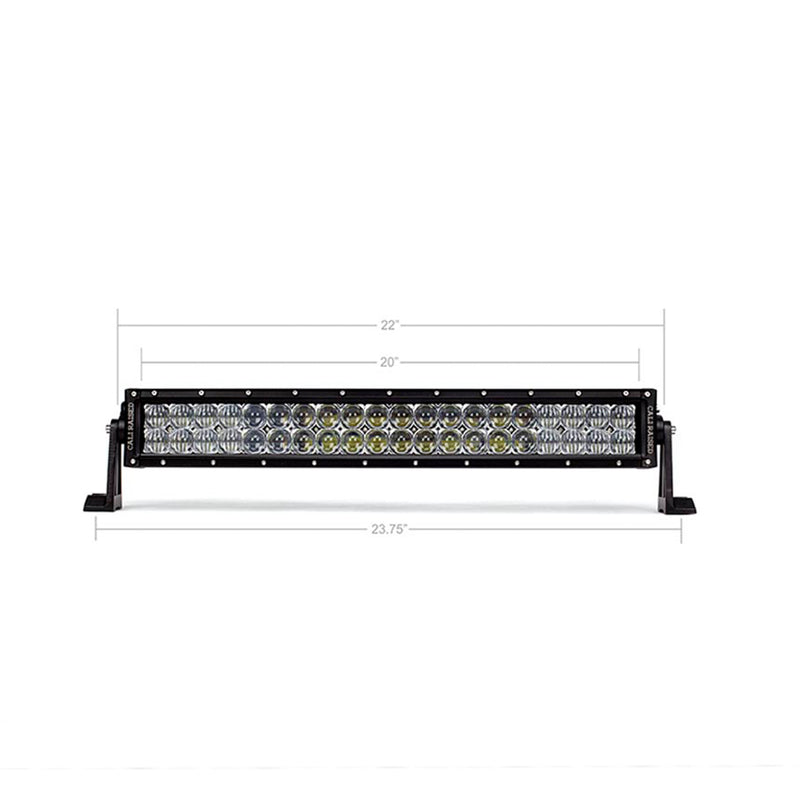 22" DUAL ROW 5D OPTIC OSRAM LED BAR By Cali Raised LED - Cali Raised Offroad