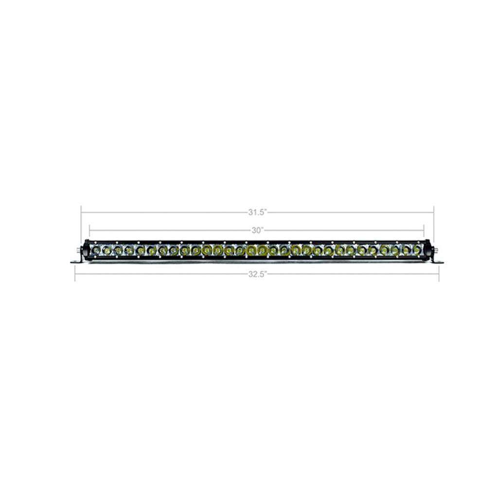 32" Slim Single Row LED Bar (Amber) CRSRL0005