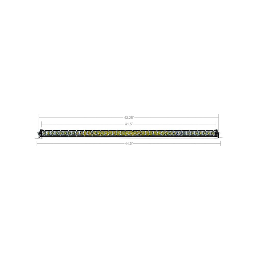 42" Slim Single Row LED Light Bar (Amber) By Cali Raised Led MPN: CR2542