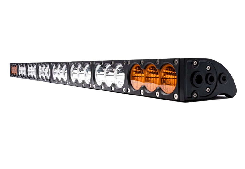 43" Dual Function Amber/White Straight Light Bar By Cali Raised LED MPN: CR2543