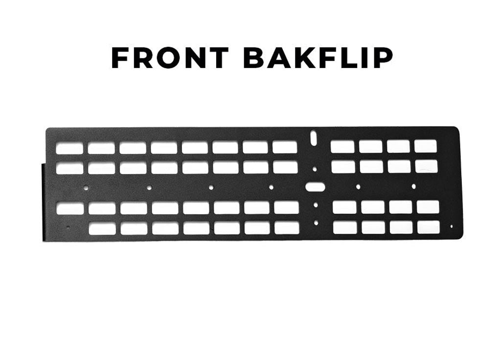 05-Present Toyota Tacoma Side Bed Molle System Fits With BAKflip Cover