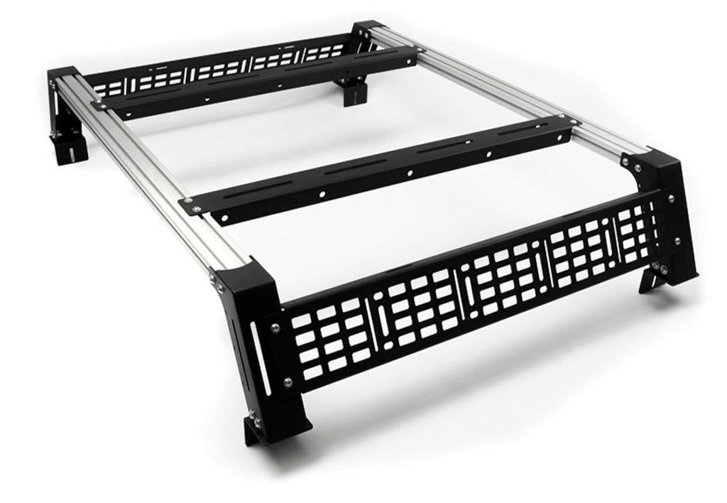 Toyota Tacoma Short Bed Cali Raised LED Overland Bed Rack fits 05-Present - Cali Raised Offroad