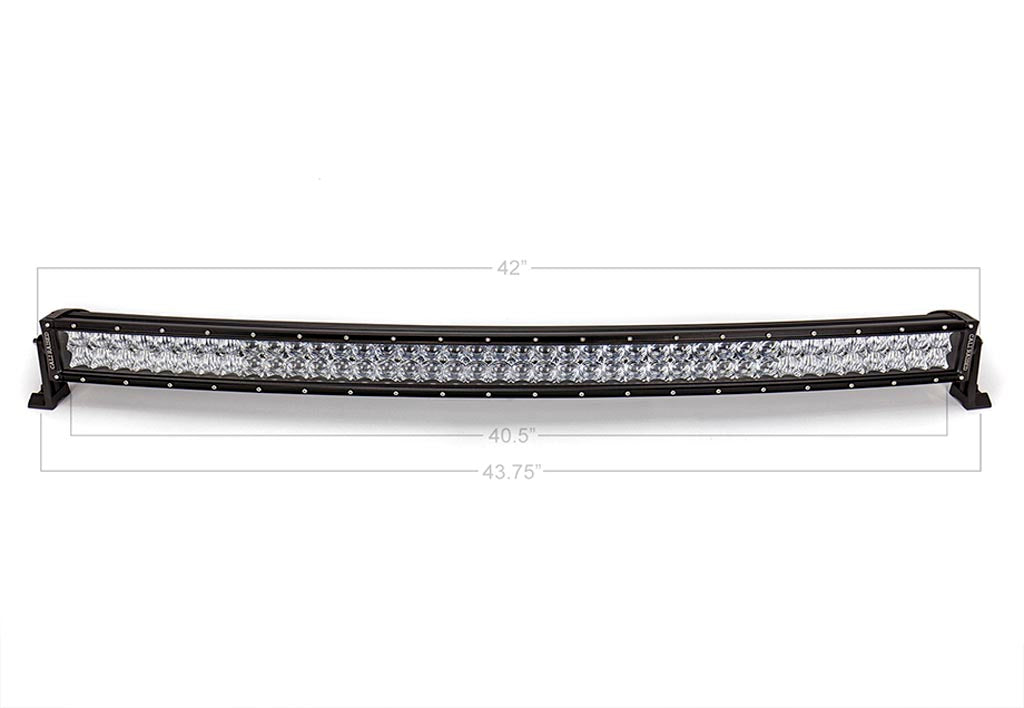 42" White COMBO BEAM (Amber) 5D OPTIC OSRAM LED BAR Cali Raised LED - Cali Raised Offroad