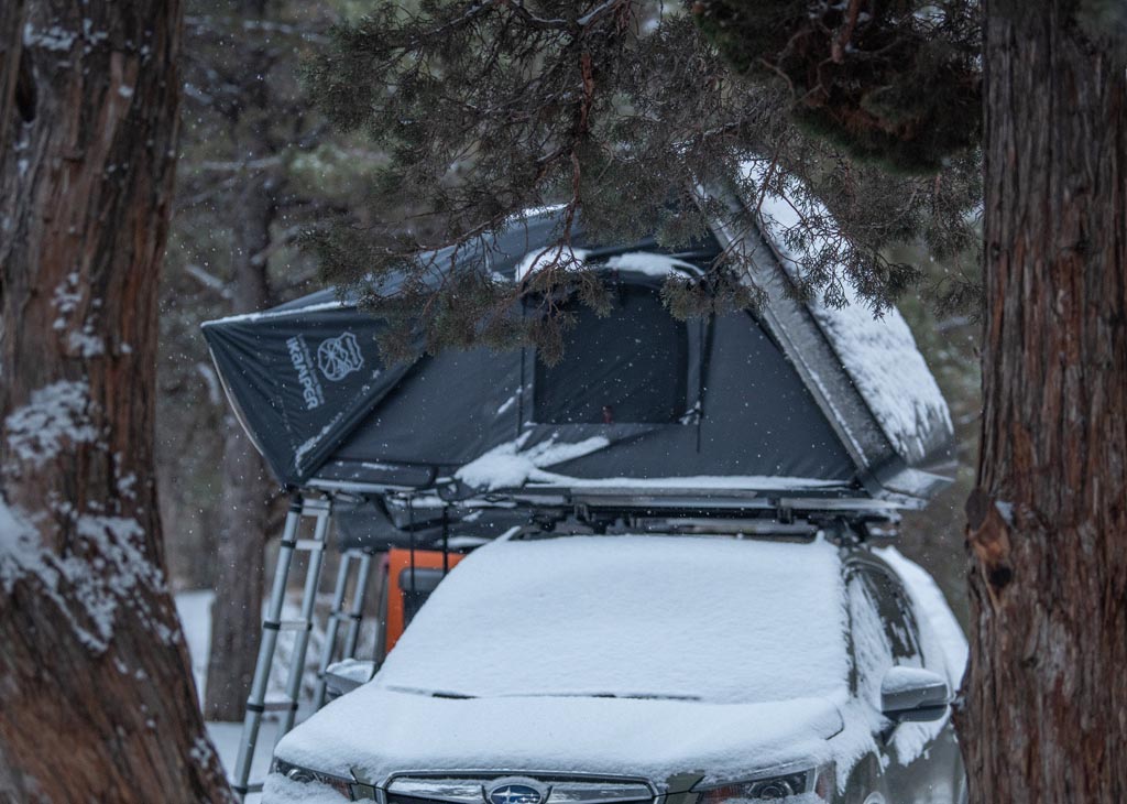ikamper skycamp 3.0 mini rooftop tent iKamper Skycamp Mini Tent Black