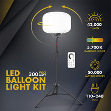 Load image into Gallery viewer, SeeDevil 300 Watt Balloon Light Kit - Cali Raised Offroad