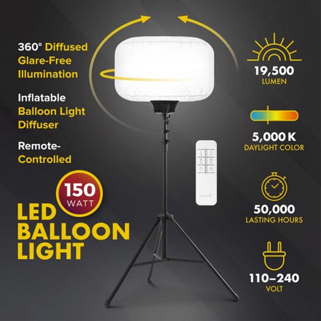 SeeDevil 150 Watt Balloon Light Kit