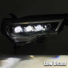 Load image into Gallery viewer, 14-Present Toyota 4Runner NOVA-Series LED Projector Headlights - Mid-Night Black-880723