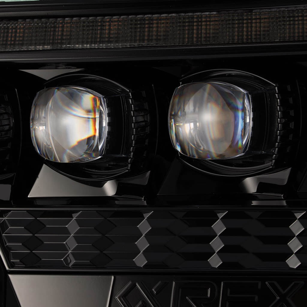 12-15 Toyota Tacoma NOVA-Series LED Projector Headlights Alpha Black-880752