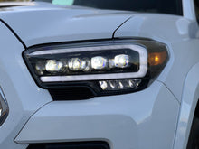 Load image into Gallery viewer, 16-Present Toyota Tacoma NOVA-Series LED Projector Headlights - Mid-Night Black-880705