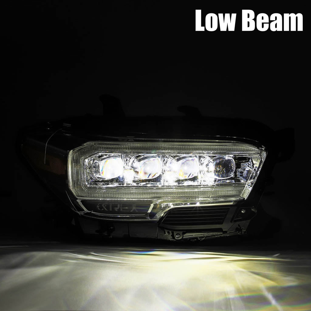 16-Present Toyota Tacoma NOVA-Series LED Projector Headlights - Mid-Night Black-880705