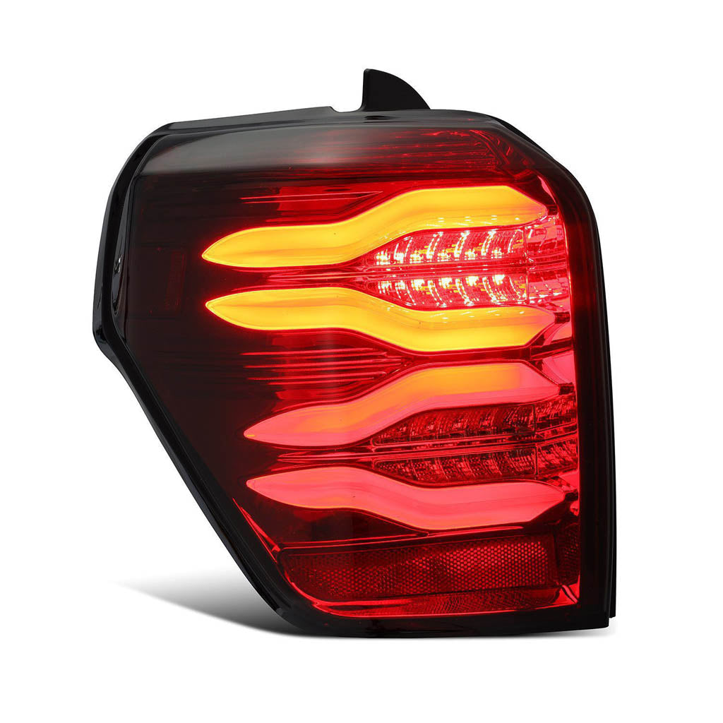 AlphaRex 10-21 Toyota 4Runner PRO-Series LED Tail Lights Red Smoke - 690020