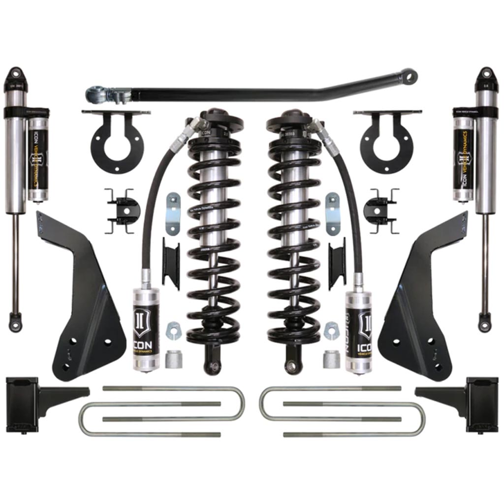 ICON 08-10 Ford F-250/F-350 4-5.5in Stage 3 Coilover Conversion System - K63123