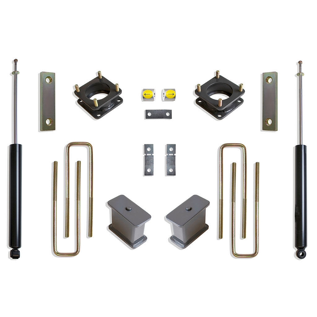 Rear Lift Box Kit W/ Max Trac Shocks - 4" Lift Height 2007-2021 Toyota Tundra 2WD Maxpro Kit