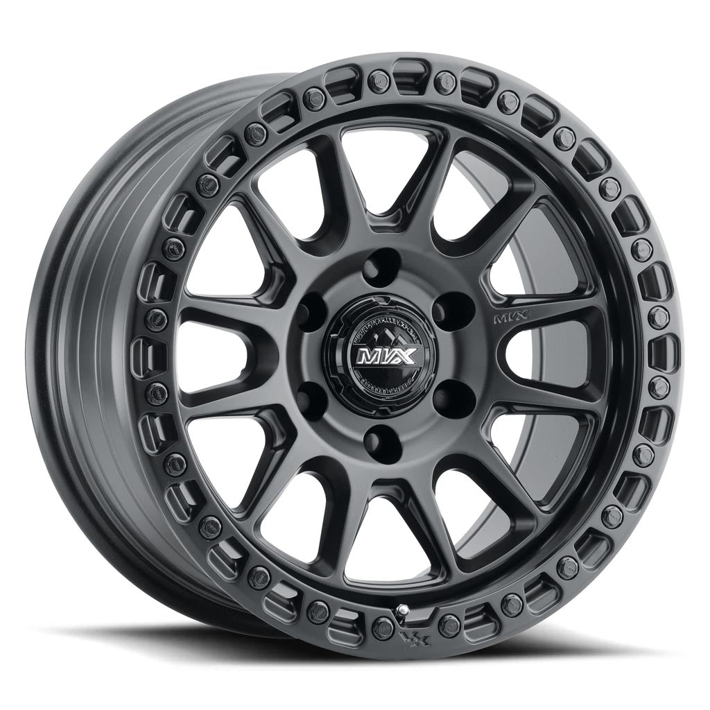 MVX Offroad  VX12 17x9 with 6X135 -12  Matte Black - 79063500 VX12MBLK
