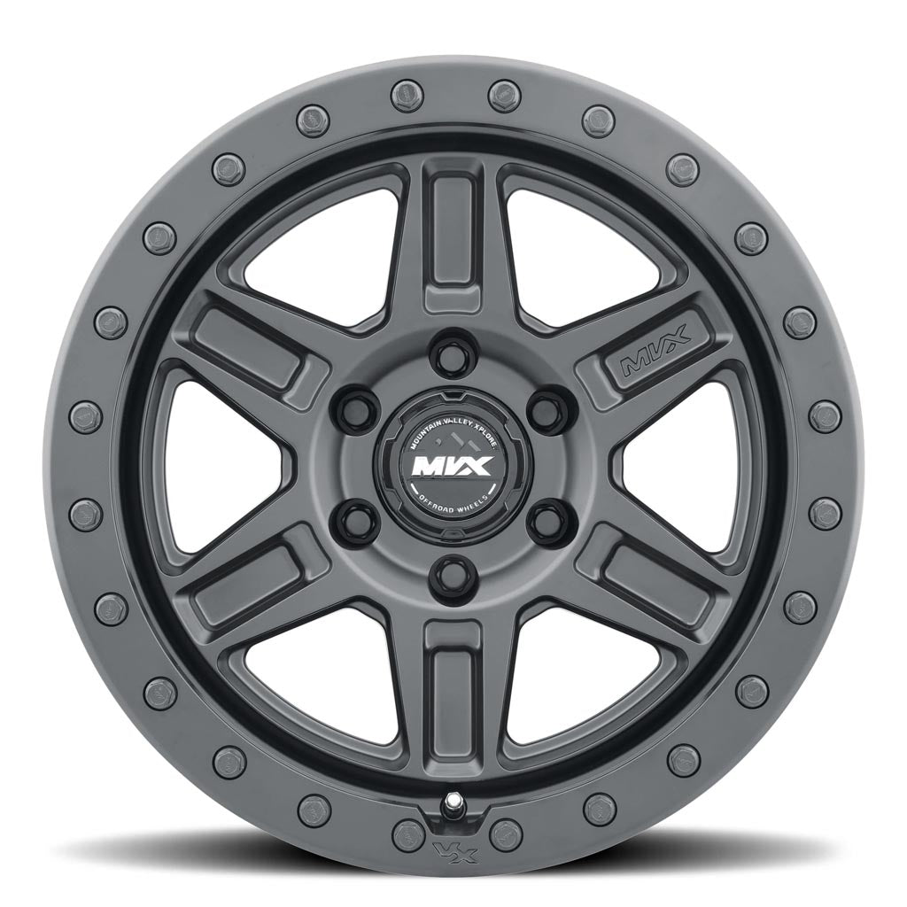 MVX Offroad  VX61 17x9 with 5X127 -12  Matte Black - 79052712 VX61MBLK