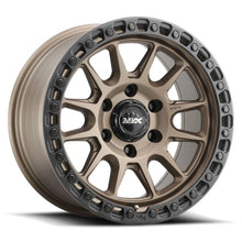 Load image into Gallery viewer, MVX Offroad  VX12 18X9 with 6X139.7 -12  Matte Bronze - 89065512 VX12MBRNZ