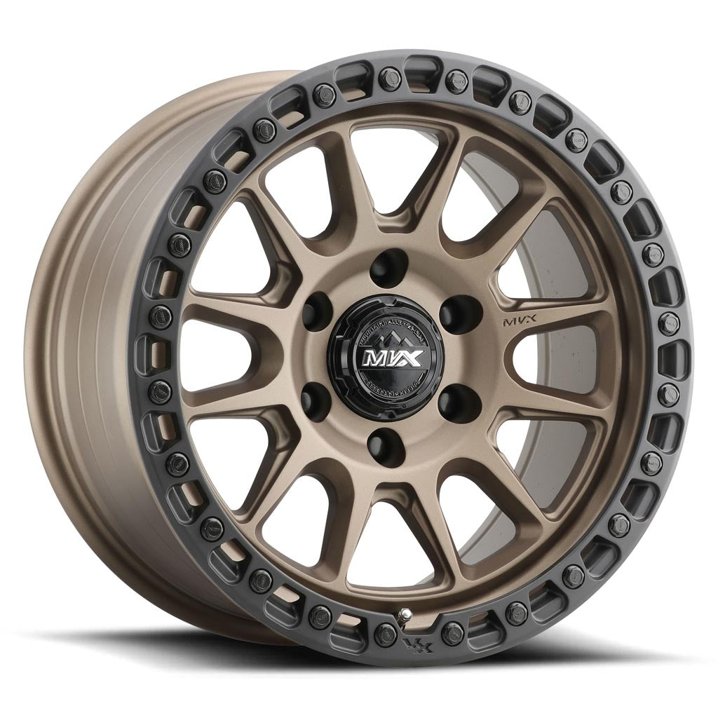 MVX Offroad  VX12 17x9 with 6x139.7 -12  Matte Bronze - 79065512 VX12MBRNZ