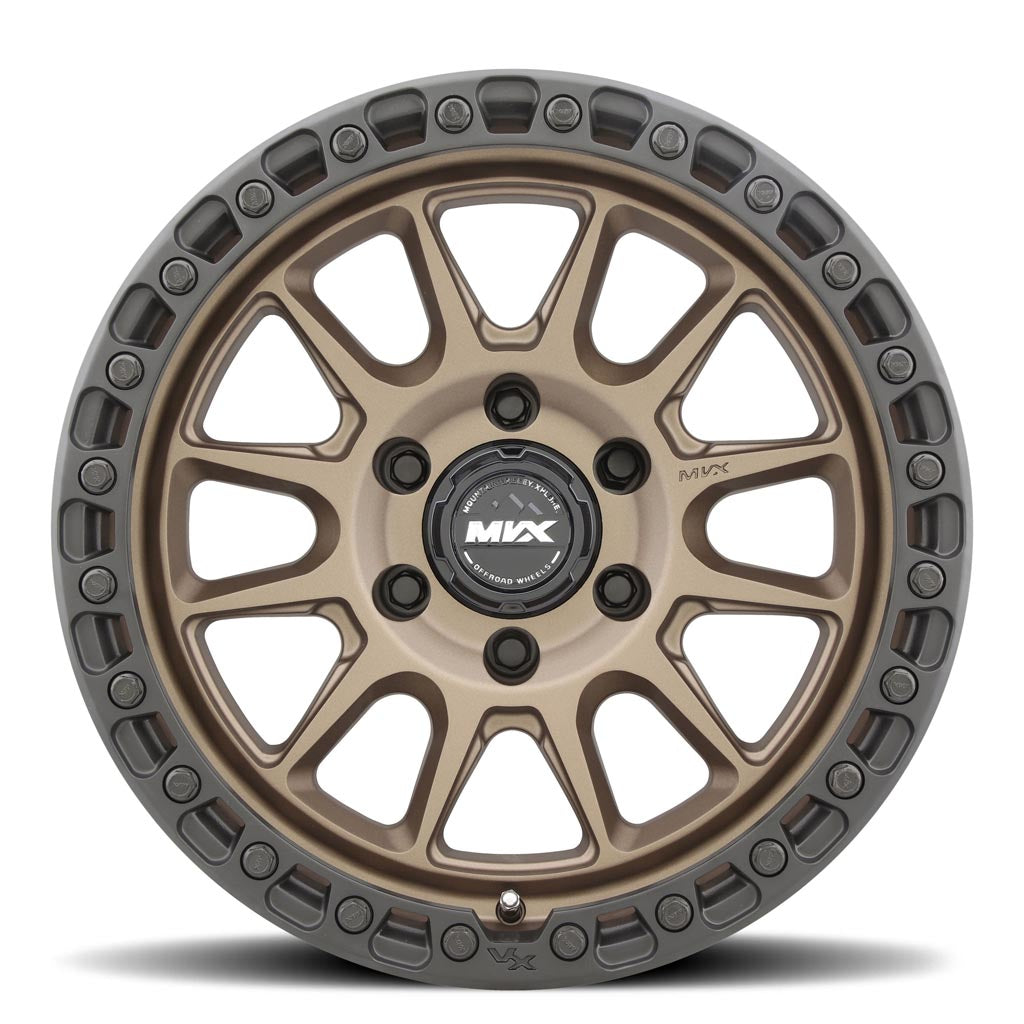 MVX Offroad  VX12 17x9 with 6x139.7 -12  Matte Bronze - 79065512 VX12MBRNZ