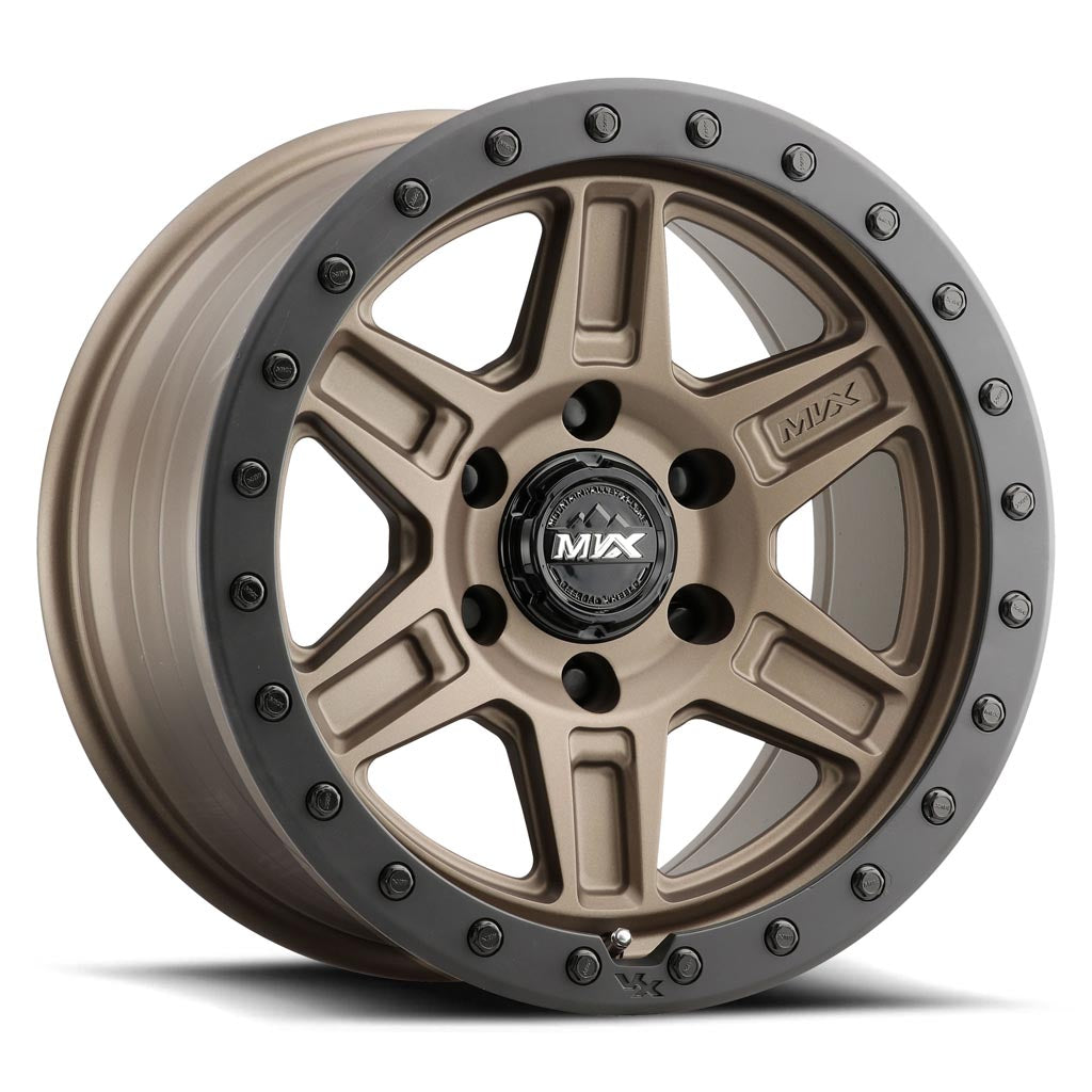 MVX Offroad  VX61 17x9 with 6x139.7 +0  Matte Bronze - 79065500 VX61MBRNZ