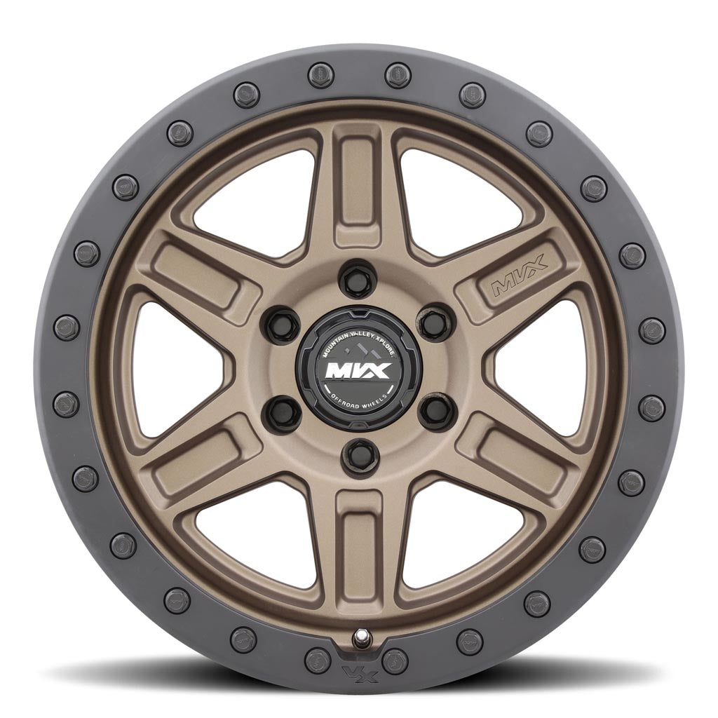 MVX Offroad  VX61 17x9 with 6x139.7 +0  Matte Bronze - 79065500 VX61MBRNZ