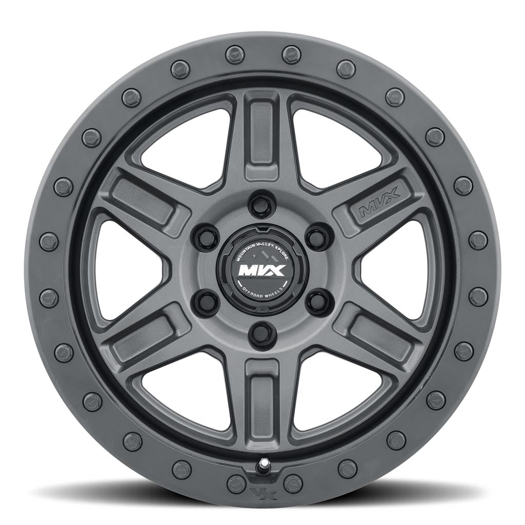 MVX Offroad  VX61 17x9 with 6X135 -12  Matte Graphite - 79063500 VX61MGRY