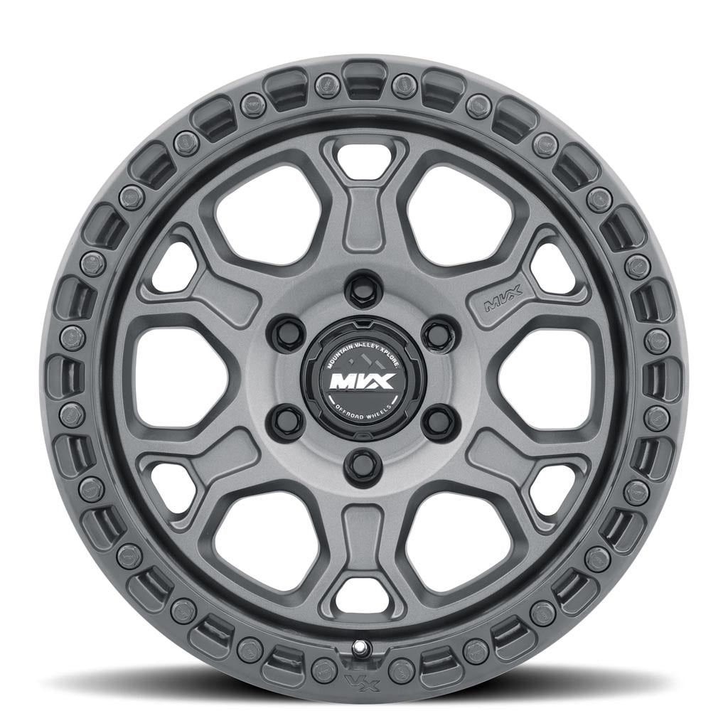 MVX Offroad  VX62 18X9 with 6X135 +18  Matte Graphite - 89063518 VX62MGRY