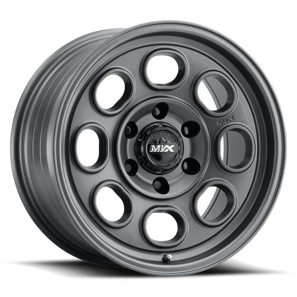 MVX Offroad  VX81 17X8.5 with 6x139.7 -12  Matte Graphite - 78565512 VX81MGRY