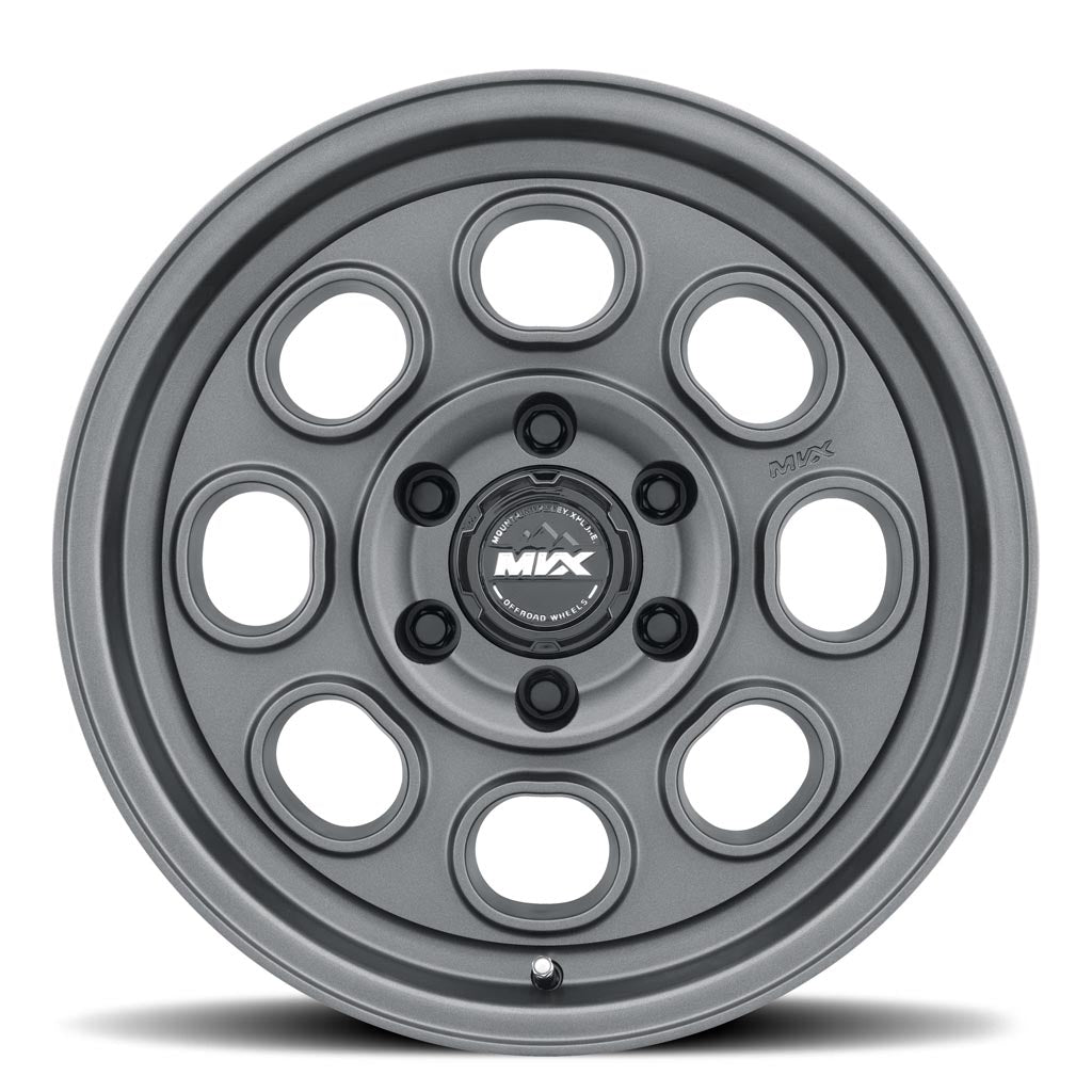 MVX Offroad  VX81 17X8.5 with 6x139.7 -12  Matte Graphite - 78565512 VX81MGRY