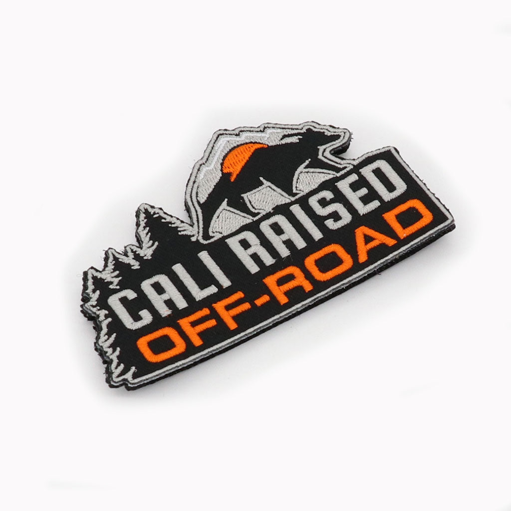 Cali Raised Offroad Embroidered Patch Logo2 Design 4x2.5