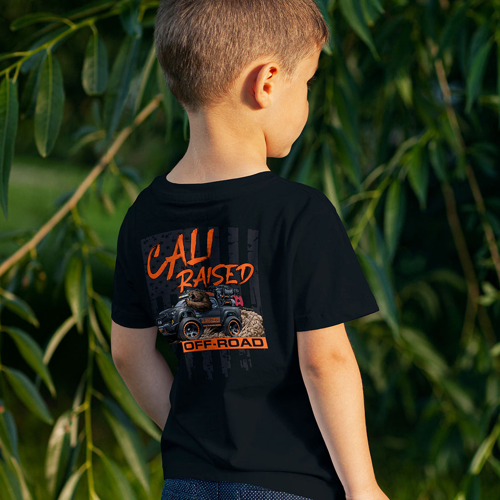 Kids Cali Raised Offroad T-Shirt Tacoma Design 22 - Cali Raised Offroad