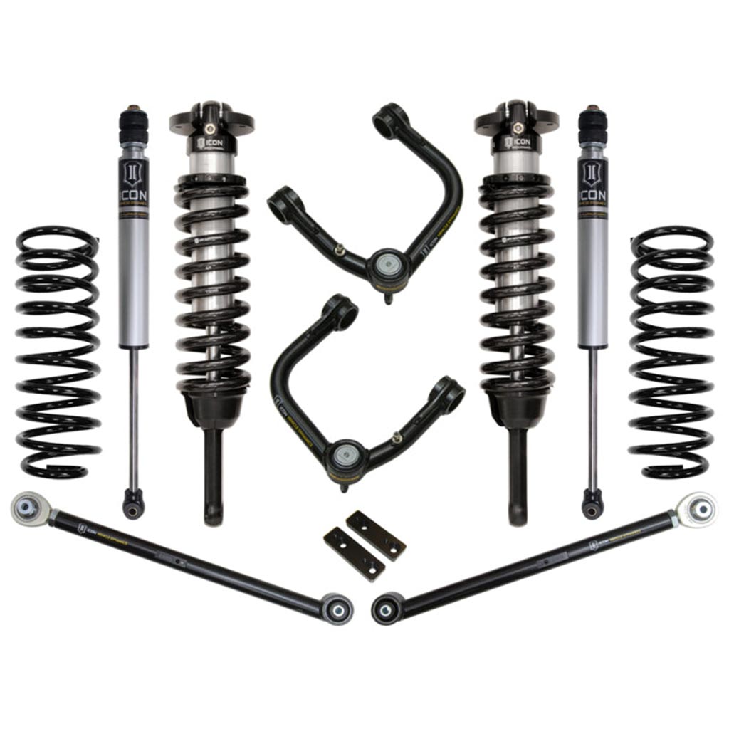 ICON 2010+ Toyota FJ/4Runner 0-3.5in Stage 3 Suspension System w/Tubular - K53063T