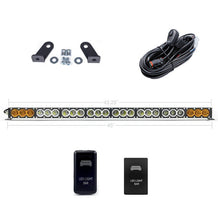Load image into Gallery viewer, 43&quot; Dual Function Amber/White LED Light Bar Prinsu Rack Mounting Bracket Kit