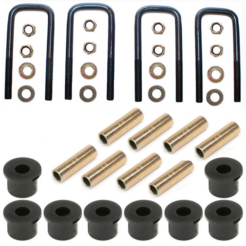 Deaver Ubolt & Bushing Complete Set For Stage 3 Tacoma&Tundra Leafs  # U748