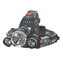 Load image into Gallery viewer, 3,000 Lumen Rechargeable Multifunction LED Headlamp