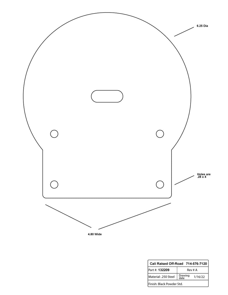 Chevrolet 1500 Truck Air Bag Cradle Mounting Plate Low Profile for Longer Travel (Each)