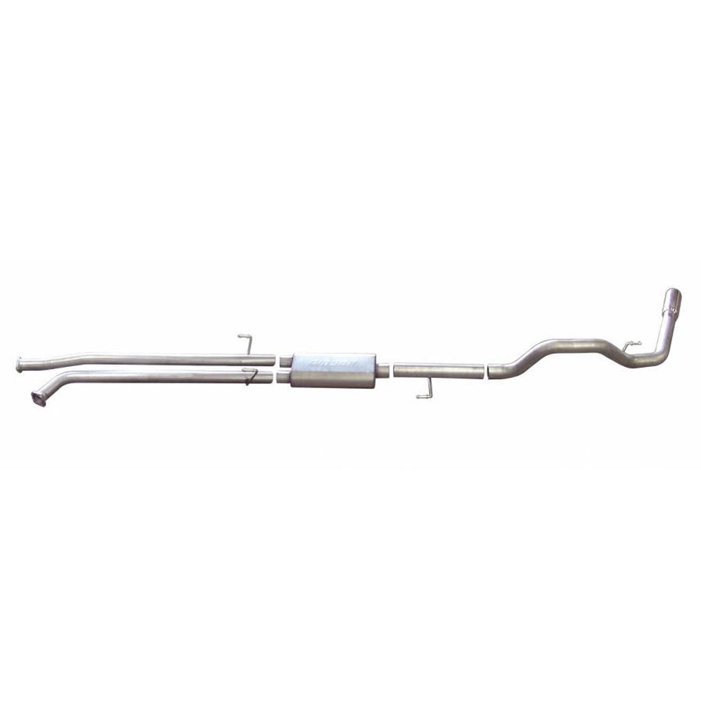 07-21 TOYOTA TUNDRA 4.6L-5.7L, SINGLE EXHAUST, STAINLESS, #618605