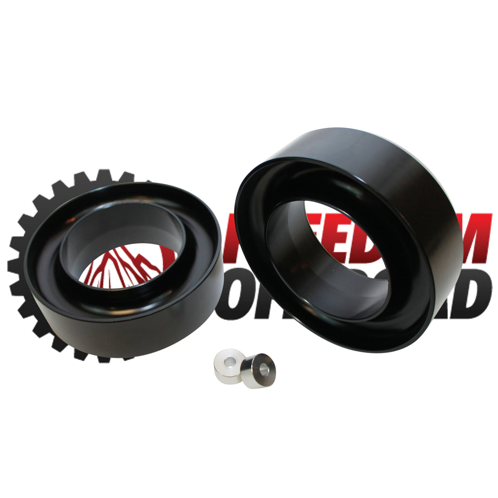 Freedom-Off-Road-3-Billet-Coil-Spring-Spacer-Leveling-Lift-Kit-w/-Shock-Spacers-#FO-G301F30-FO-G301F30-CRO