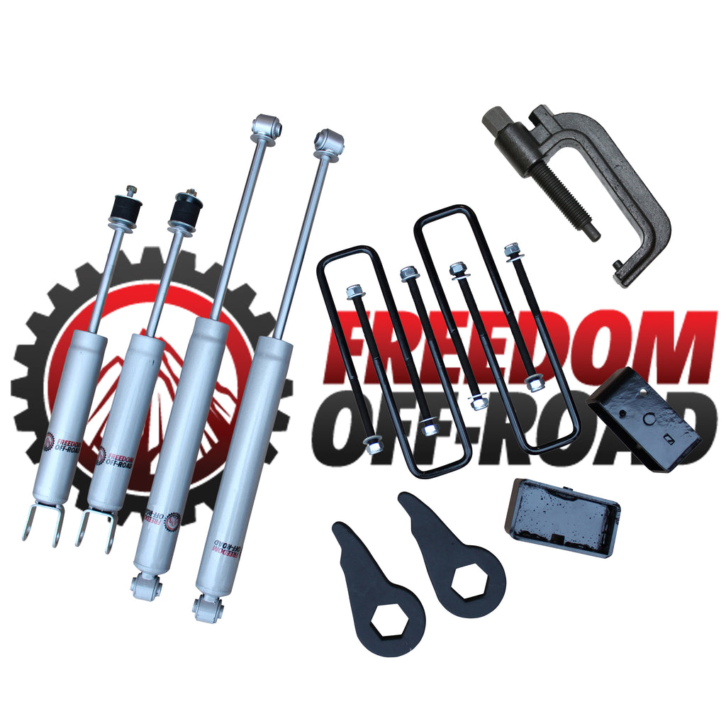 Freedom-Off-Road-1-3-Leveling-Kit-w/-Shocks-and-Torsion-Key-Tool-#FO-G501-KIT+FO-UTTOOL-FO-G501-KIT+FO-UTTOOL-CRO