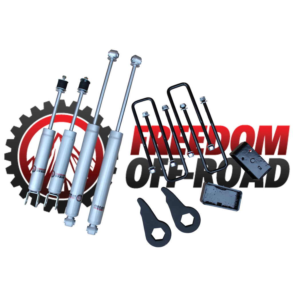 Freedom-Off-Road-1-3-Leveling-Kit-w/-Shocks-#FO-G501-KIT-FO-G501-KIT-CRO