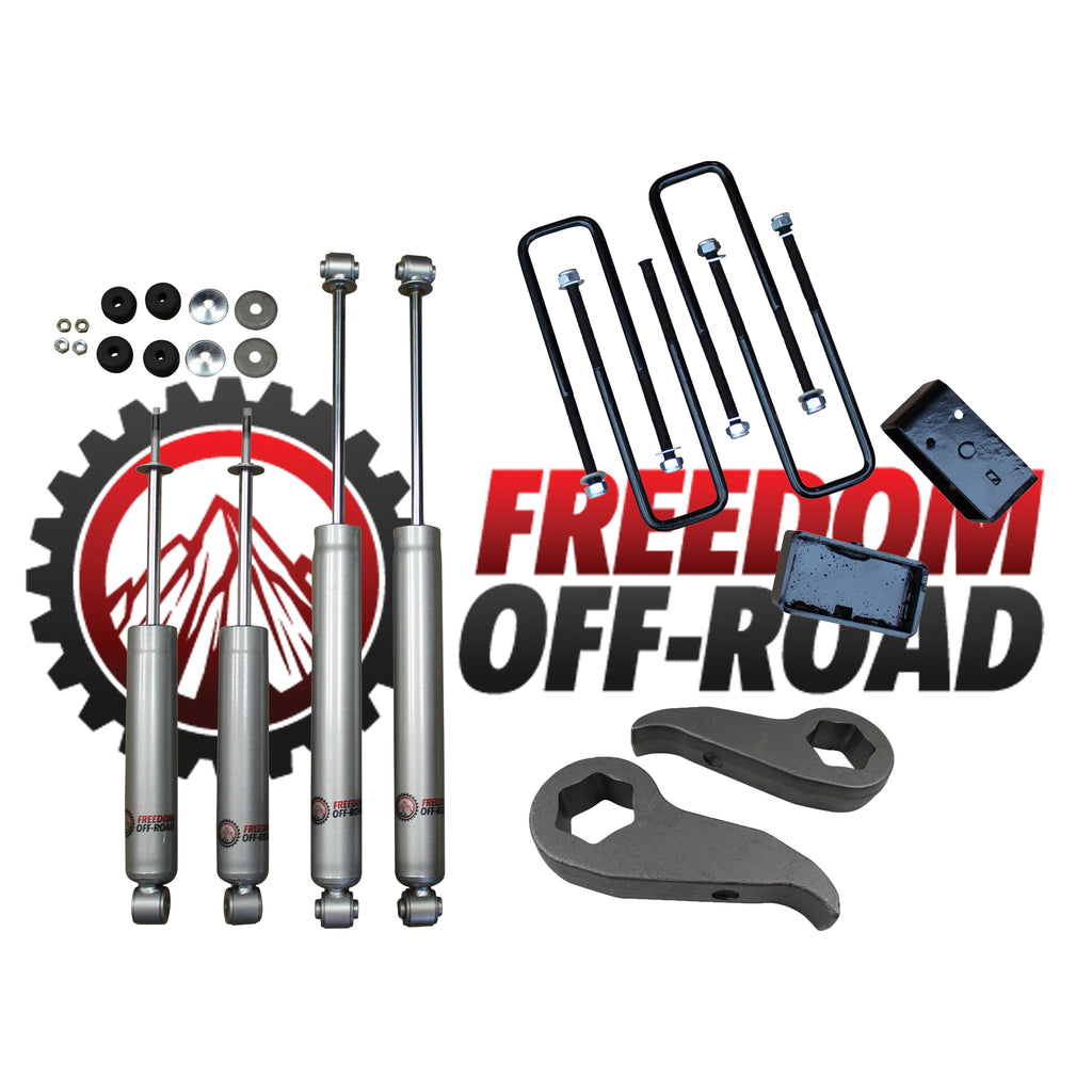 Freedom-Off-Road-1-3-Leveling-Lift-Kit-w/-Shocks-#FO-G504-KIT-FO-G504-KIT-CRO