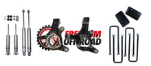 Load image into Gallery viewer, Freedom-Off-Road-3-Lift-Spindles-/--2-Rear-Lift-Blocks-w/-U-Bolts-+-Shocks-#FO-G701F30+FO-U30120+FO-G403+FO-G301-RWD-FO-G701F30+FO-U30120+FO-G403+FO-G301-RWD-CRO