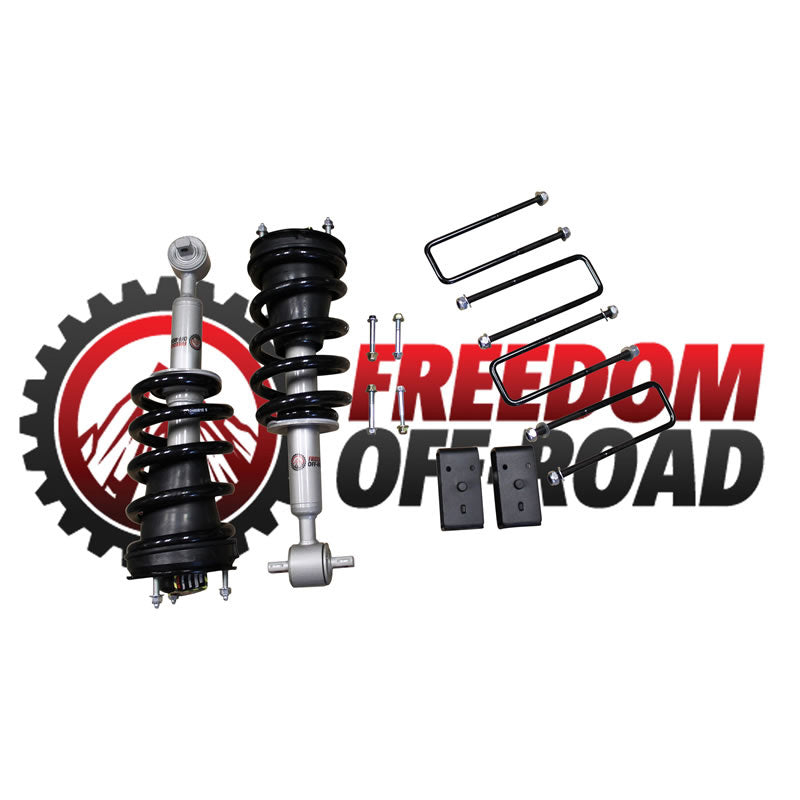 Freedom-Off-Road-3-Front-Lift-Quick-Strut-2-Rear-Blocks-w/-U-Bolts--#FO-G803-KIT-FO-G803-KIT-CRO
