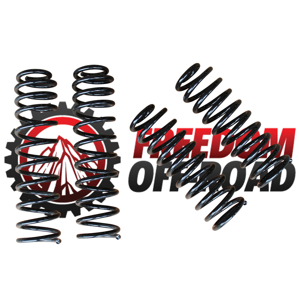 Freedom-Off-Road-2.5-(4DR)-/-3.5-(2DR)-Front-&-Rear-Lift-Springs-#FO-J103F25+FO-J103R25-FO-J103F25+FO-J103R25-CRO