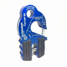 Load image into Gallery viewer, UltraHook Winch Hook W/Shackle Mount Blue Factor 55 - 00250-02