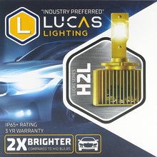 Load image into Gallery viewer, Lucas Lighting H2L Series HID to LED Headlight Kit Pair